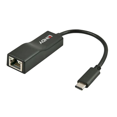 Usb 31 Type C Gigabit Ethernet Adapter From Lindy Uk