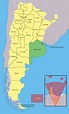 Mapa da província de Buenos Aires - Argentina | MapasBlog