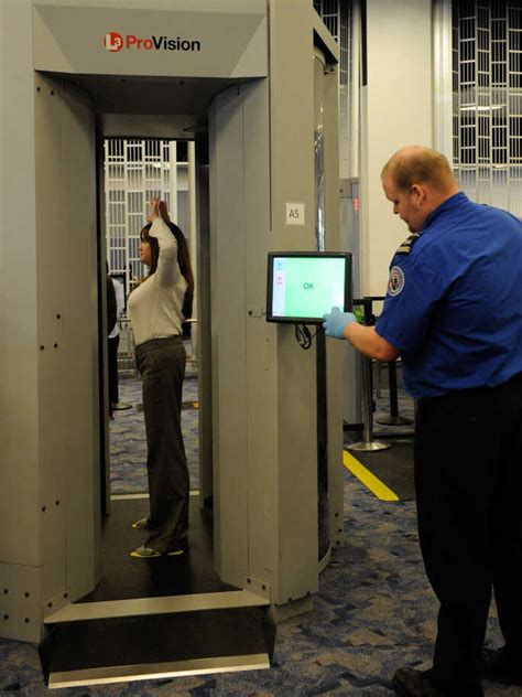 Airport Security Body Scanner