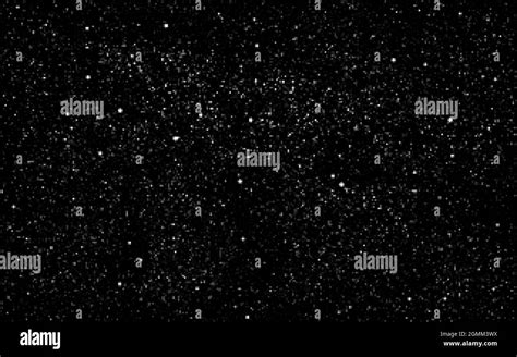 Space Background Dark Cosmos Texture And White Stars Realistic