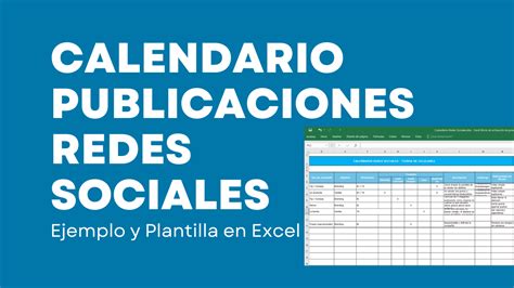 Plantilla Gratis Calendario De Publicaciones En Redes Sociales 2024