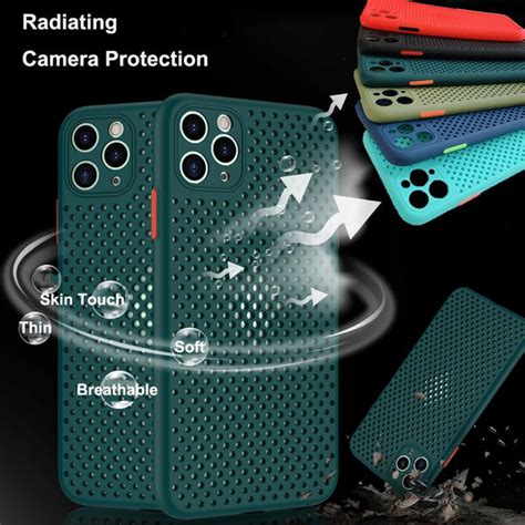 Slim Heat Dissipation Breathable Cooling Case For Iphone Zazabest