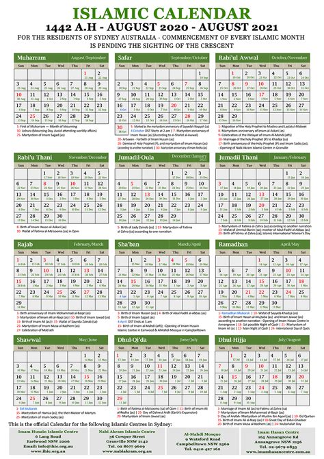 Download Calendar 2022 With Islamic Dates Pics All In Here