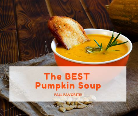 The Best Pumpkin Soup