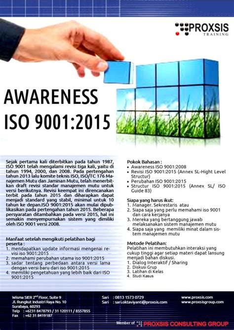 Brosur Awareness Iso 9001 2015