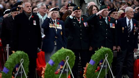 Canadians Mark Remembrance Day At Ottawa Ceremony Ctv News