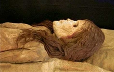 Filexiaohe Cemetery Female Mummy With European Features