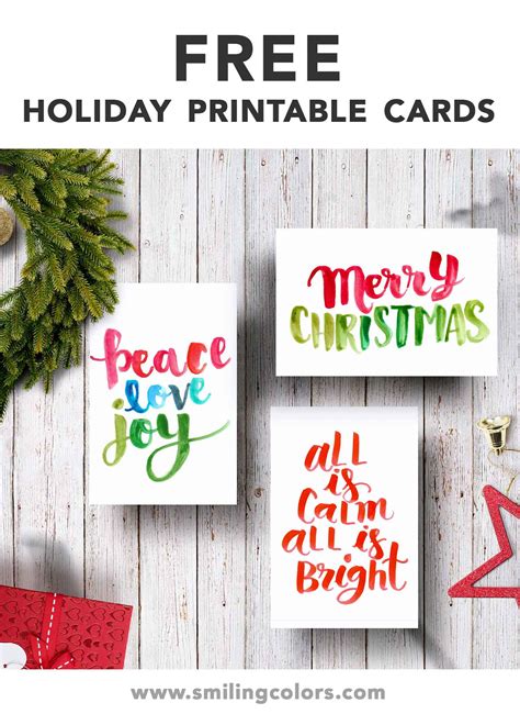 Upload your own photos and add a personalized greeting to a variety of christmas, hanukkah and general holiday card templates. FREE printable holiday cards that you can download and print NOW
