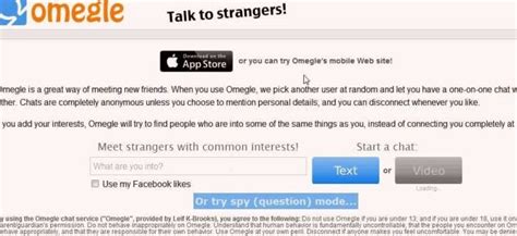 Omegle Talk To Strangers At