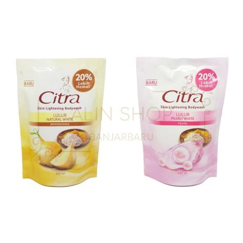 Jual Citra Skin Lightening Body Wash Reffil 200ml Shopee Indonesia