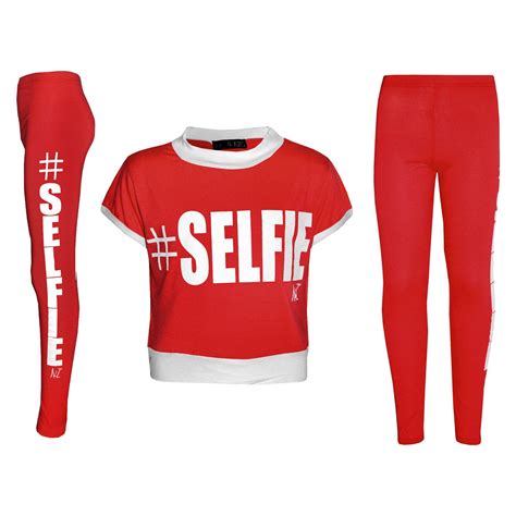 You must be over 18 years old to be on this web site. Girls Top Kids #Selfie Print Designer Crop Top & Fashion ...
