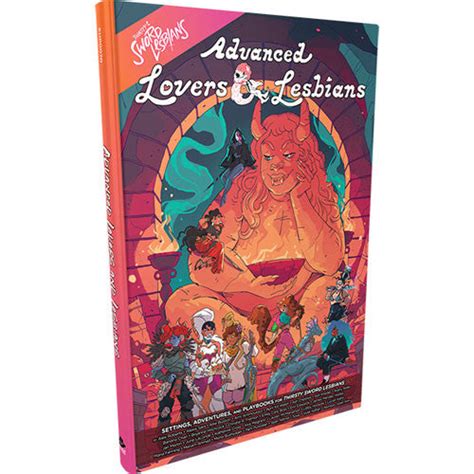 thirsty sword lesbians rpg advanced lovers and lesbians hardcover tanuki games