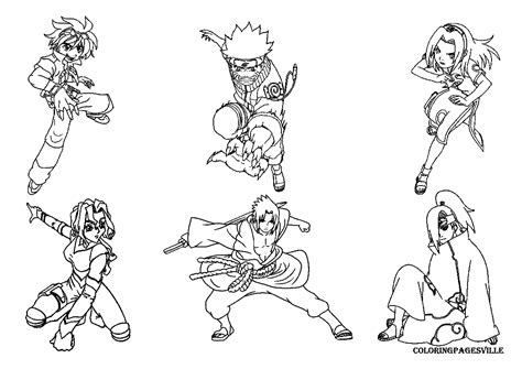 Desenhos Do Naruto Uzumaki Para Colorir