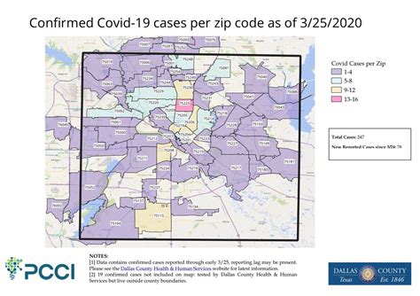 Dallas County Zip Code Map