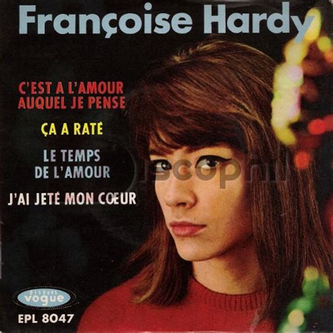 Quand le temps va et vient, on ne pense a rien malgre ses blessures. HARDY Françoise - Discophil - Books & Vinyls - LA boutique ...
