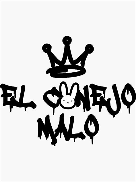 El Conejo Malo Sticker For Sale By Blazikin Redbubble