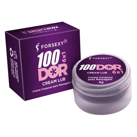 Cream Lub 100 Dor Pomada Dessensibilizante Anal 6x1 4g