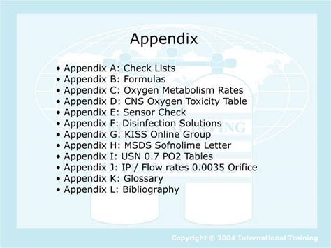 Ppt Appendix Powerpoint Presentation Free Download Id3287495