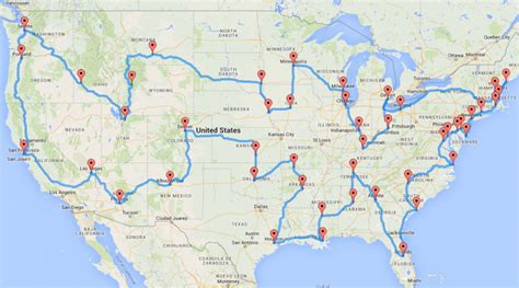 Science Has Created The Perfect Us Road Trip