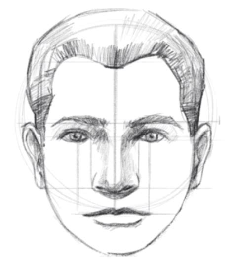 Simple Side View Face Drawing Step By Step The Line Should Be