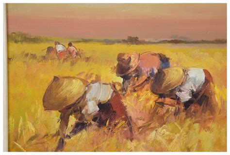 Tìm Hiểu Tranh Vẽ Người Nông Dân đang Gặt Lúa Và Những Kỹ Thuật Vẽ đẹp