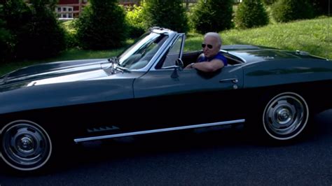 Joe Biden Takes The Wheel Of His Chevrolet Corvette Stingray In New Campaign Ad Fox News
