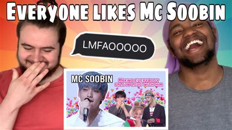 Mc Soobin Making Everybody Fall In Love With Him Reaction Youtube