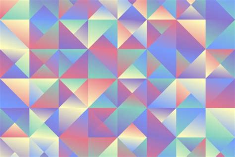 Gradient Triangle Mosaic Background Graphic By Davidzydd · Creative Fabrica
