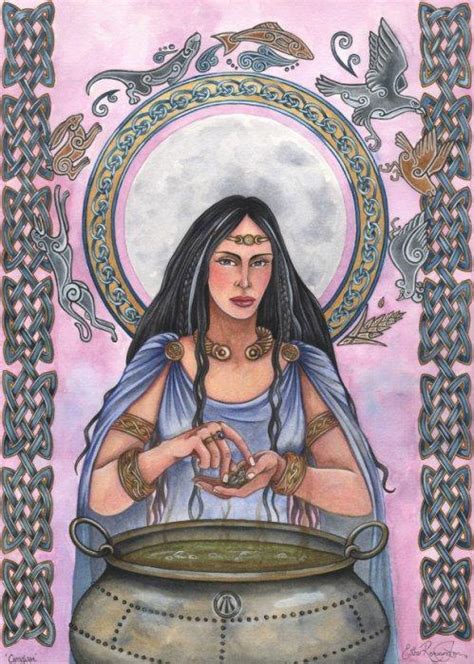 The Celtic Goddess Cerridwen The Goddess Garden