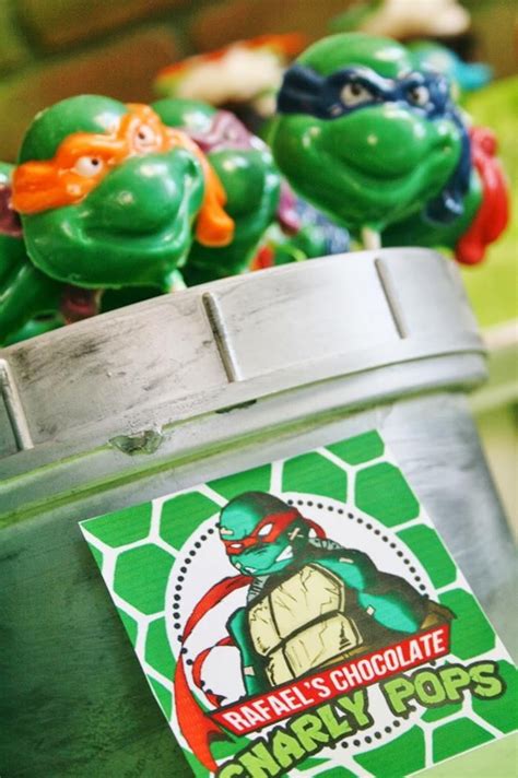 Teenage Mutant Ninja Turtles Party With Lots Of Really Cool Ideas Via