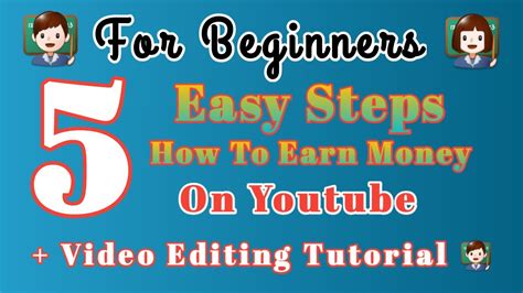 5 Easy Steps How To Earn Money On Youtube Youtube