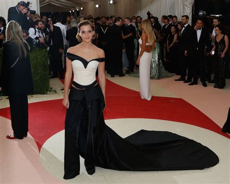 Emma Watson Wearing Calvin Klein At The Met Gala 2016 Popsugar