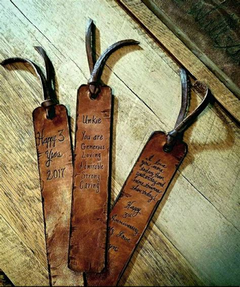 leather bookmark personalized bookmark leather bookmarks etsy