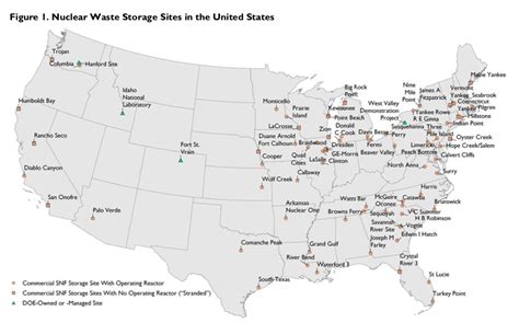 Where Are The Nuclear Waste Storage Sites In The Us Heres A Map