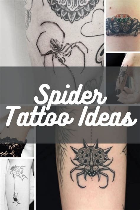137 Stunning Spider Tattoo Ideas Designs Tattoo Glee