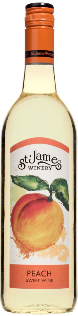 Peach Wine St James Winery