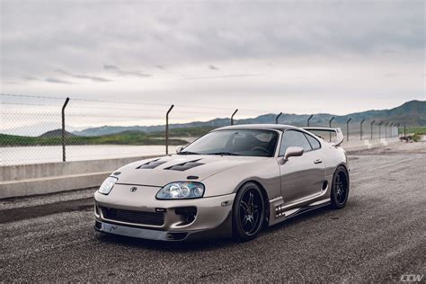 Quicksilver Toyota Supra Mkiv Ccw Sp505 Wheels In Matte Black