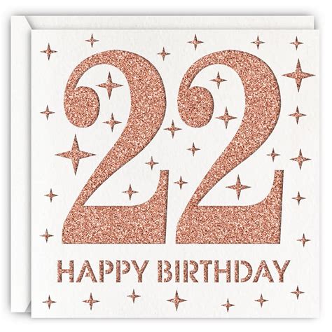 Happy 22nd Birthday Cards