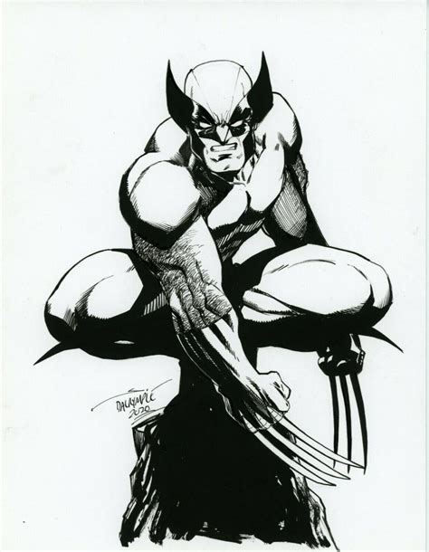 Wolverine Logan X Men Original Art By Scott Dalrymple 2064500572