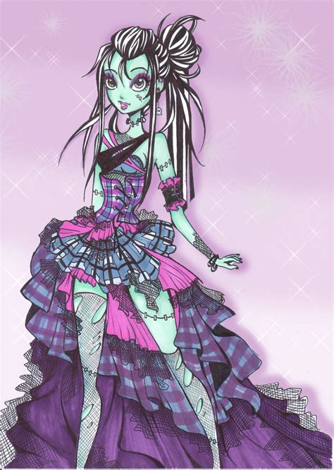 Frankie Stein Monster High Fan Art 31057598 Fanpop