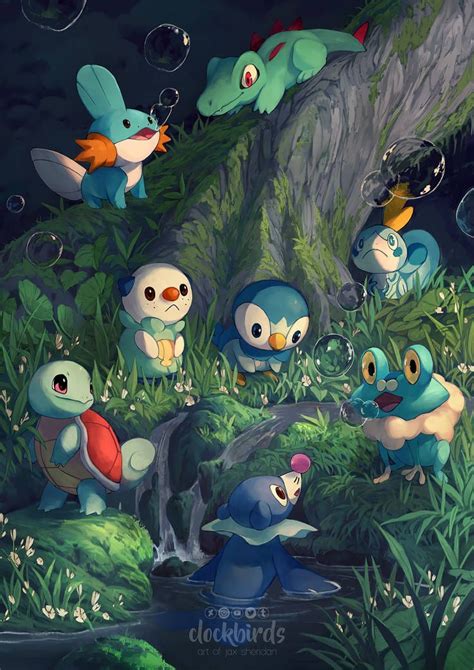Pokémon Starter Wallpapers Wallpaper Cave