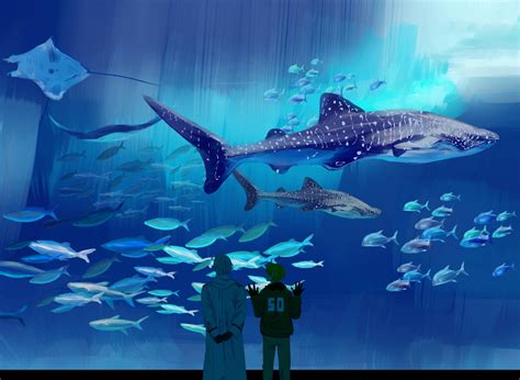Download Cool Anime Aquarium Wallpaper