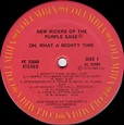 New Riders Of The Purple Sage - Oh, What A Mighty Time (1975, Vinyl ...