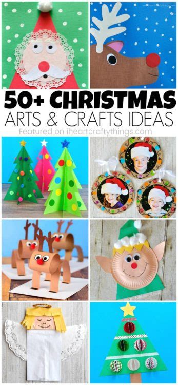 50 Christmas Arts And Crafts Ideas I Heart Crafty Things