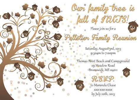Family tree reunion party invitations templates invitation template. Family Reunion Flyer Templates ~ Addictionary