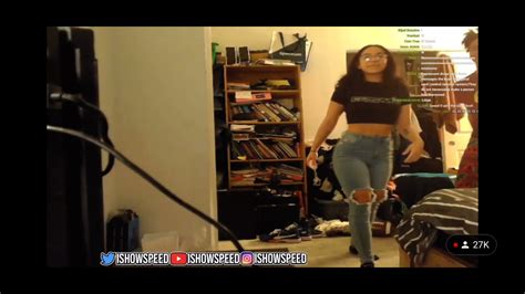 ishowspeed smacks dreams “butt while she dance” youtube
