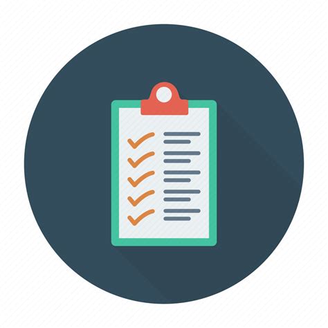 Checklist Clipboard Document Survey Icon Download On Iconfinder