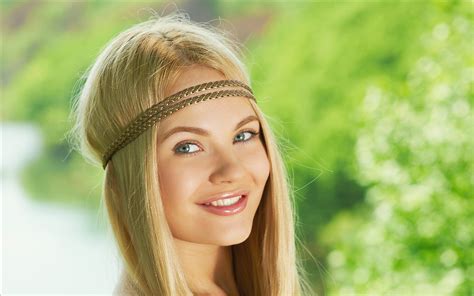 Blondes Women Models Smiling Mpl Studios Magazine Talia Headbands Girls