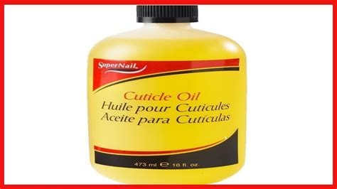 Super Nail Professional Cuticle Oil Nail Care 16 Oz Youtube