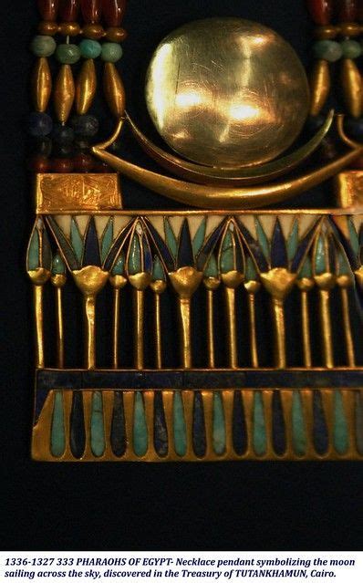 1336 1327 333 Pharaohs Of Egypt Necklace Pendant Symbolizing The Moon